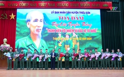 Huyện Triệu Sơn sẵn sàng cho ngày hội giao quân