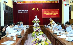 Hội thảo phản biện Quy hoạch phân khu Khu công nghiệp phía Tây thành phố Thanh Hóa