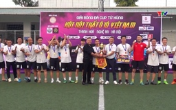 Sôi nổi Giải bóng đá Cup tứ hùng hội nội thất ô tô Việt Nam