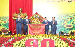Kỷ niệm 90 năm ngày thành lập Chi bộ Đảng Cộng sản đầu tiên của huyện Vĩnh Lộc