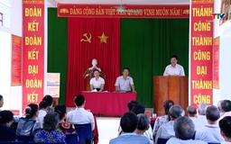 Phó Chủ tịch Uỷ ban Nhân dân tỉnh Mai Xuân Liêm dự sinh hoạt chi bộ tại Thọ Xuân