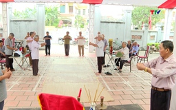 Huyện Thiệu Hóa chuẩn bị tổ chức Lễ hội đền thờ Lê Văn Hưu năm 2024