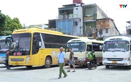 Lượng khách đi lại tại các bến xe thành phố Thanh Hóa tăng