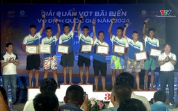 Thanh Hóa nhất toàn đoàn tại Giải Quần vợt bãi biển vô địch quốc gia 2024