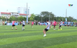 Khai mạc Giải Bóng đá 7 người tỉnh Thanh Hóa - Cup Doanh nhân trẻ lần thứ nhất năm 2024