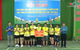 Huyện Vĩnh Lộc tổ chức Hội thao công nhân viên chức lao động