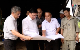 Phó Chủ tịch UBND tỉnh Mai Xuân Liêm kiểm tra công tác giải phóng mặt bằng đường dây 500kV mạch 3