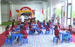 Sôi động sân chơi cho thiếu nhi thành phố Thanh Hoá trong dịp hè
