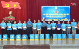 Huyện Vĩnh Lộc tổ chức lễ phát động Tháng Công nhân và Tháng hành động về an toàn, vệ sinh lao động năm 2024