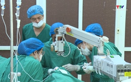 Bệnh viện Mắt Thanh Hóa thực hiện thành công ca ghép giác mạc thứ 35