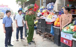 Khó khăn trong việc giải tỏa dứt điểm chợ cóc trên Quốc lộ 47, đoạn qua huyện Triệu Sơn