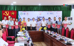 Công bố và bốc thăm Giải bóng đá 7 người tỉnh Thanh Hoá – Cup Doanh nhân trẻ lần thứ I năm 2024
