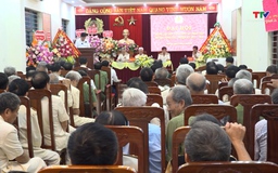 Đại hội thành lập Hội cựu Công an Nhân dân huyện Vĩnh Lộc, nhiệm kỳ 2024 - 2029