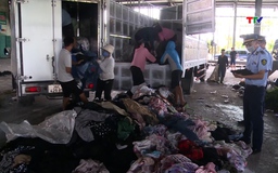 Tiêu huỷ hơn 16.400 sản phẩm quần áo vi phạm