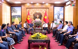 Đoàn công tác của Viện Kiểm sát Nhân dân tỉnh Hủa Phăn, nước Cộng hoà Dân chủ Nhân dân Lào thăm và làm việc tại tỉnh Thanh Hoá