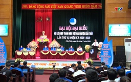 Đại hội đại biểu Hội Liên hiệp thanh niên Việt Nam huyện Cẩm Thủy