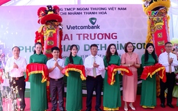Vietcombank Thanh Hóa khai trương phòng giao dịch Bỉm Sơn