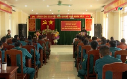 Hội thao Thể dục thể thao quốc phòng dân quân tự vệ huyện Nông Cống năm 2024
