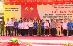 Ra mắt mô hình "trường học an toàn  giao thông"