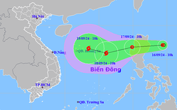 Áp thấp nhiệt đới hình thành gần Biển Đông