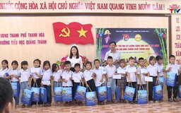 Thành phố Thanh Hoá trao quà cho trẻ em có hoàn cảnh đặc biệt, khó khăn