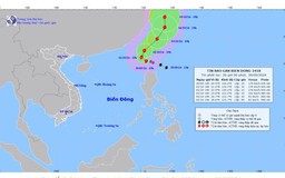 Tin bão gần biển Đông (cơn bão Krathon)