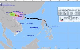 Bão số 3 đã đi vào đất liền Quảng Ninh - Hải Phòng, sức gió mạnh cấp 12-13