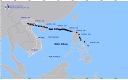 Áp thấp nhiệt đới đã suy yếu thành một vùng áp thấp