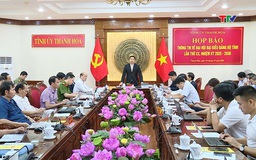 Đại hội Đại biểu Đảng bộ tỉnh Thanh Hóa lần thứ XX sẽ diễn ra từ ngày 14 – 16/10/2025