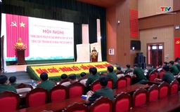 Thông qua kế hoạch và giao nhiệm vụ diễn tập Chỉ huy - tham mưu ''1 bên 2 cấp''