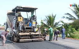 Không khí lao động trên các công trình chào mừng Đại hội Đảng bộ Thanh Hóa