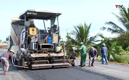 Không khí lao động trên các công trình chào mừng Đại hội Đảng bộ tỉnh Thanh Hóa