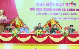 Đại hội đại biểu Hội cựu chiến binh xã Xuân Hòa lần thứ nhất