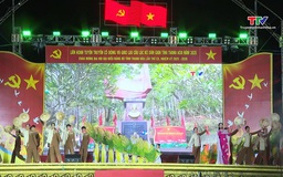 Bế mạc Liên hoan tuyên truyền cổ động và giao lưu các Câu lạc bộ Văn hóa dân gian tỉnh Thanh Hóa năm 2025