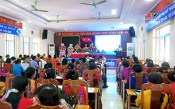 Hội liên hiệp phụ nữ xã Thường Xuân quyết tâm xây dựng tổ chức hội vững mạnh toàn diện