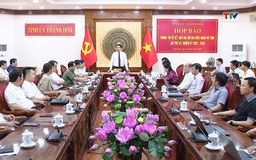 Họp báo công bố kết quả Đại hội đại biểu Đảng bộ tỉnh lần thứ XX