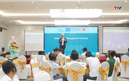 Tăng cường năng lực quản lý nước thải bền vững tại các tỉnh ven biển Bắc Trung Bộ