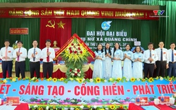 Đại hội đại biểu phụ nữ xã Quảng Chính lần thứ I, nhiệm kỳ 2025 - 2030