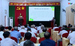 Tập huấn, phổ biến kiến thức cho người có uy tín
trong đồng bào dân tộc thiểu số năm 2025