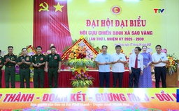 Đại hội Hội cựu chiến binh xã Sao Vàng nhiệm kỳ 2025-2030
