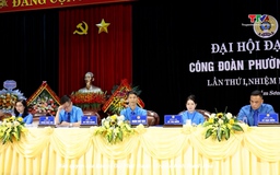 Đại hội đại biểu công đoàn phường Sầm Sơn lần thứ I