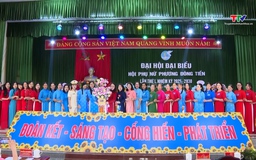 Đại hội đại biểu phụ nữ phường Đông Tiến lần thứ nhất, nhiệm kỳ 2025 – 2030