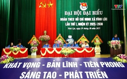 Đoàn xã Vĩnh Lộc tổ chức Đại hội đại biểu lần thứ I, nhiệm kỳ 2025 - 2030