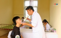 Hơn 100 thanh niên xã Linh Sơn tham gia khám tuyển nghĩa vụ quân sự năm 2026