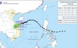 Chiều tối nay (22/10), bão số 12 tiếp tục suy yếu thêm