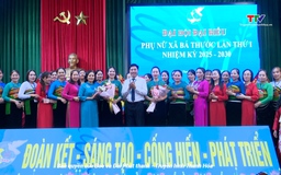Đại hội đại biểu Hội Liên hiệp phụ nữ xã Bá Thước lần thứ I