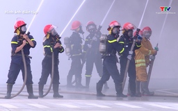Tổng duyệt phương án chữa cháy và cứu nạn, cứu hộ tại công ty TNHH Công nghiệp SAB Việt Nam