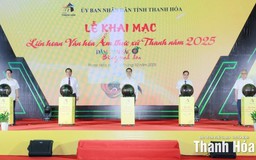 Khai mạc Liên hoan Văn hóa ẩm thực xứ Thanh năm 2025: "Đậm bản sắc - Bừng tinh hoa"