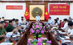 Hội nghị Ban Thường vụ Tỉnh uỷ  tháng 9