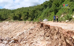 Xã Quan Sơn thiệt hại nặng về hạ tầng giao thông